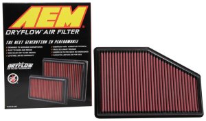 Chevrolet Malibu Air Filter - AEM Induction - DryFlow - `12-`20
